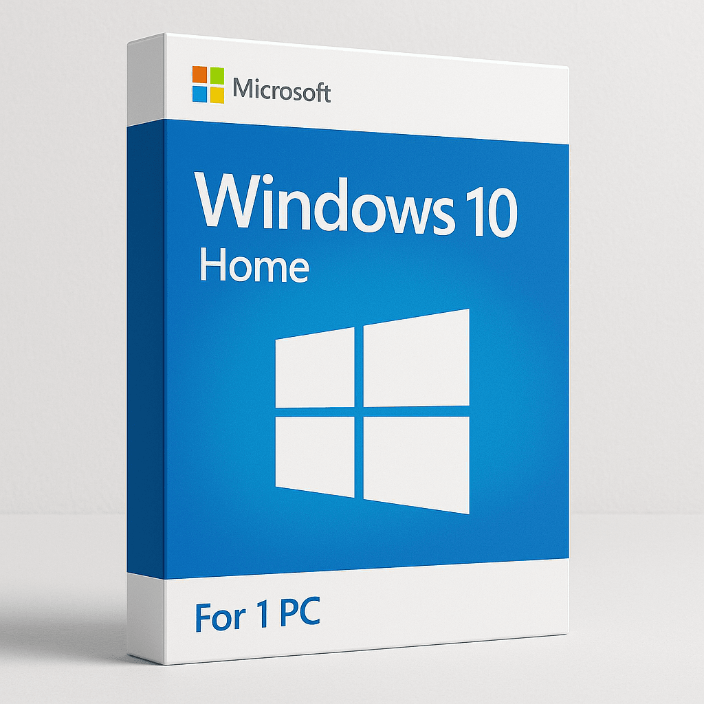 Windows 10 Home License (For 1 PC) – Official Microsoft Download & Activation Key